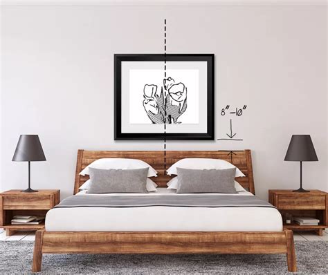 How High to Hang Art Above Bed: A Symphony of Elevation and Imagination