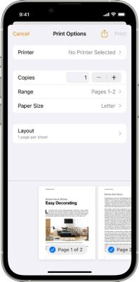 how to print from an iphone with tips for optimizing your printer setup