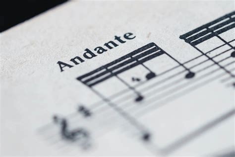 what is andante in music and how does it relate to the concept of a journey?